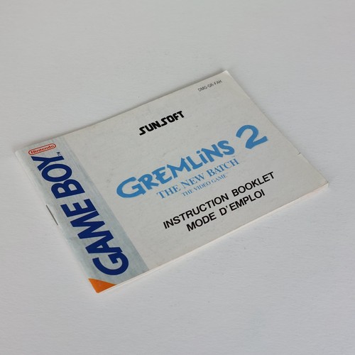 Gremlins jeu nintendo game - jeu,