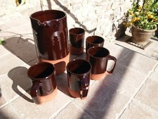 Service à orangeade vintage