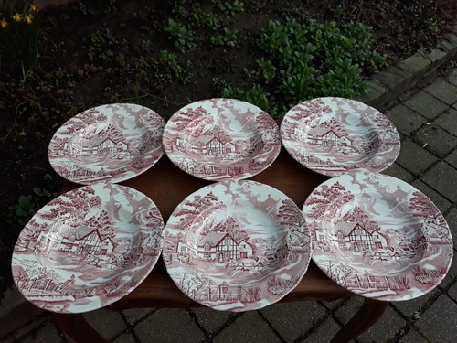 Lot assiettes creuses - 6,