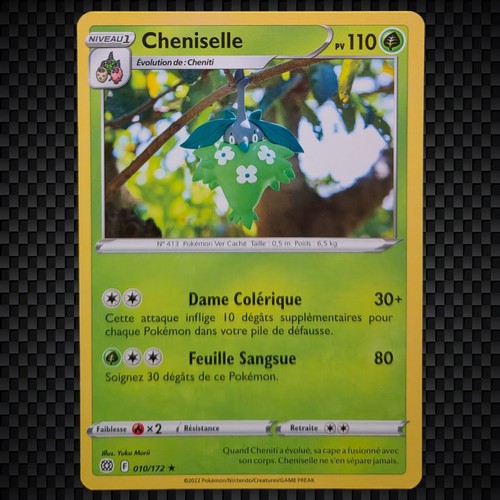 Cartes pokémon cheniselle - cartes,
