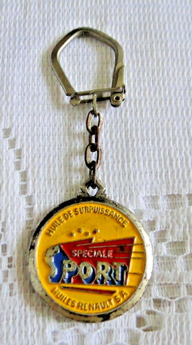 Porte clef huile - clef, surpuissance