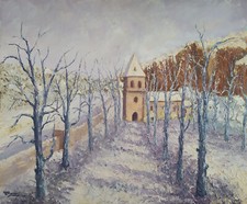 Tableau huile sur toile -