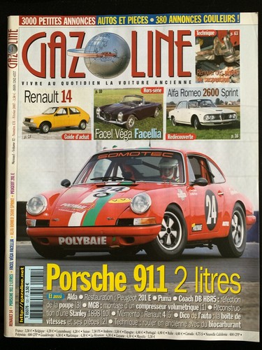 Gazoline 131 renault 14 - renault, 14/