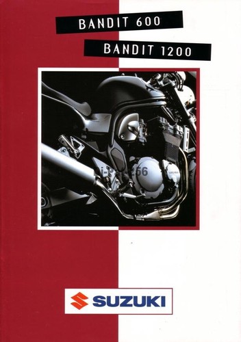 Brochure suzuki gsf 600 1200 - gsf,