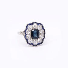 Bague saphir 1920