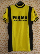 Maillot cycliste Permo Adoucisseurs SOS Cyclo Acrylique Vintage 80'S Shirt - M