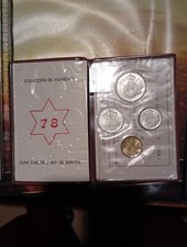 Set De 4 Pièces De Monnaie 1 à  50 Peseta  UNC   Année  1978