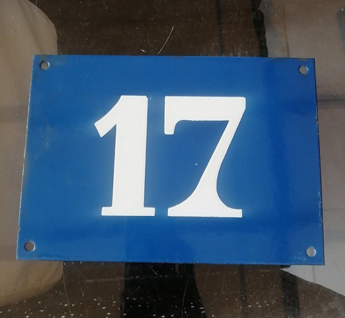 Ancienne grande plaque - ancienne,