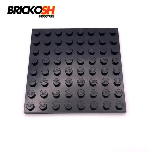 Lego 41539 plate 8x8 black - plate,