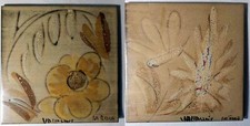 Deux carreaux céramique La