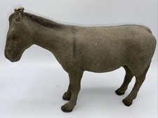 Santon creche DEVINEAU Ane  taille 8 de 17,5  cm de haut Yeux Verre