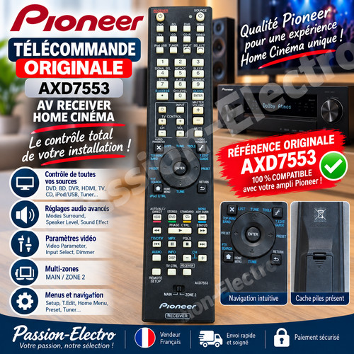 Télécommande originale - télécommande,