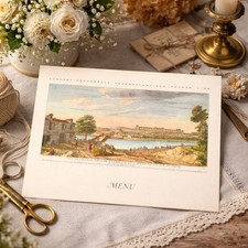 Menu de Paquebot “Île de