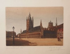 Marcel Augis - Eaux-fortes -