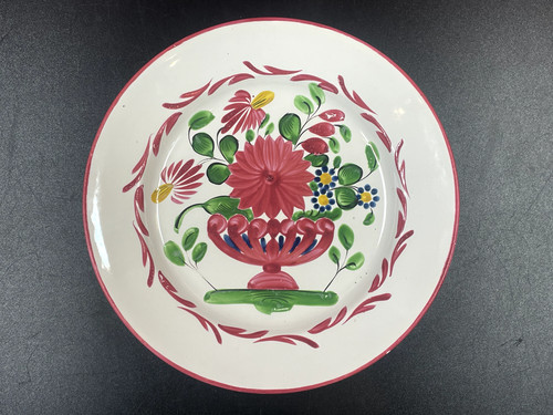 Ancien assiette faïence - faïence, de