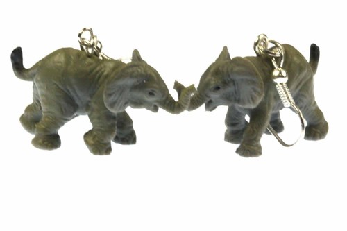 Boucles oreilles éléphant - d'oreilles,