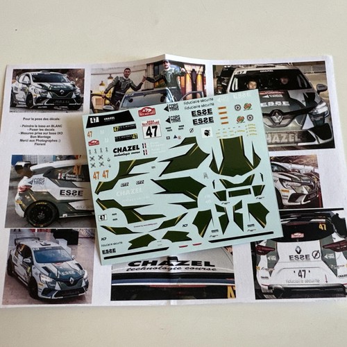 Decal renault clio - decal, 1