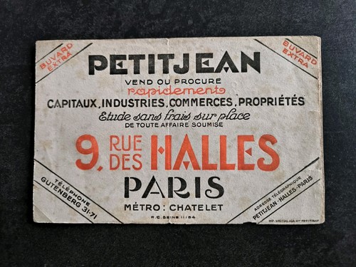 Buvard petitjean paris - petitjean,