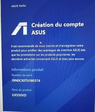 Asus Zenbook UX550VD i7 15.6"