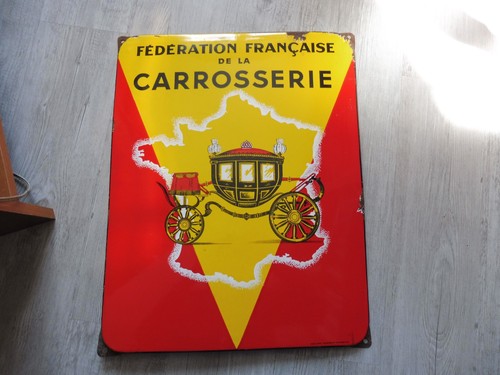 Plaque émaillée federation - émaillée,
