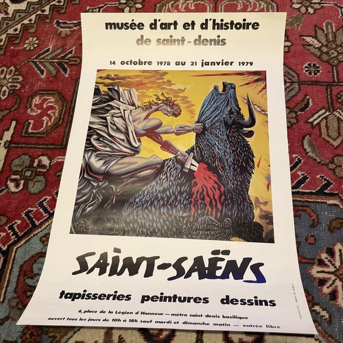Marc saint saëns - marc, affiche