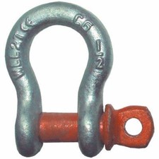 Manille lyre Ø 19 mm - CMU 3250 kg - Acier allié traité haute résistance