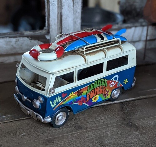 Bus hippie flower - hippie, power