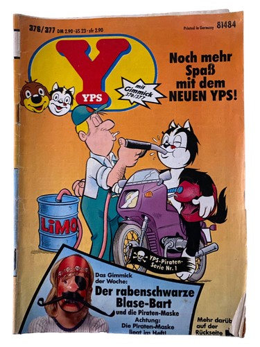 Yps bande dessinée - dessinée, 376/377