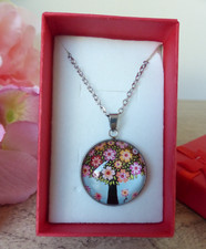 Collier Femme Pendentif Arbre