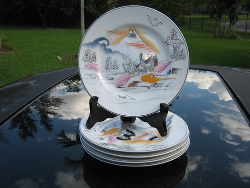 Lot pieces kutani fine - pieces,