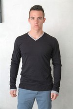 sweat homme M& FRANCOIS GIRBAUD manicaduo cravatatakiller T. XL  NEUF ÉTIQUETTE