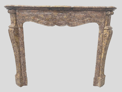 Cheminée style louis xv - cheminée,
