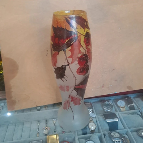 Vase ancien style legras art - ancien,