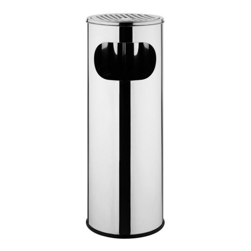 Cendrier poubelle inox - , 12