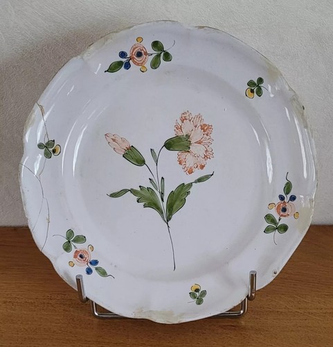 Assiette ancienne xviiiième - assiette,