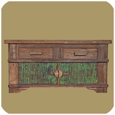 Ancienne Commode En Teck I