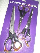 Pack 3 paires De ciseaux neufs