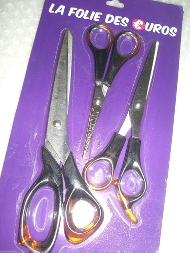 Pack paires ciseaux - de,
