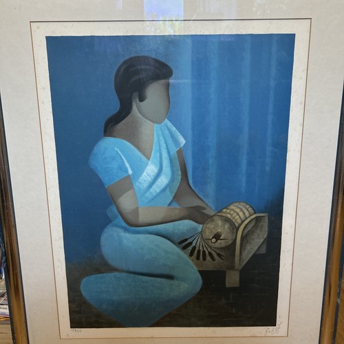 Lithographie louis toffoli - lithographie,