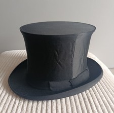 Chapeau Gibus ancien pliant en