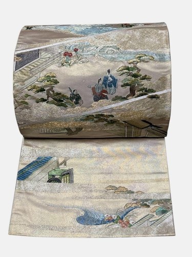 Figurine paysage broderie