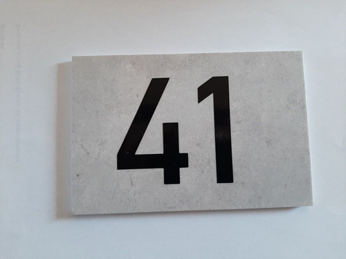 Panneau numéro maison - panneau,