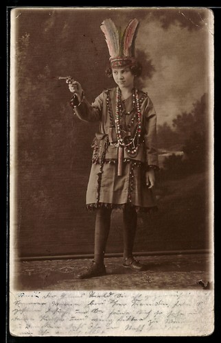 Carte postale photo jeune