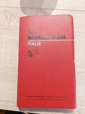 GUIDE MICHELIN rouge italie