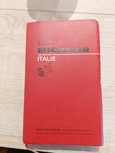 Guide michelin rouge - michelin, italie