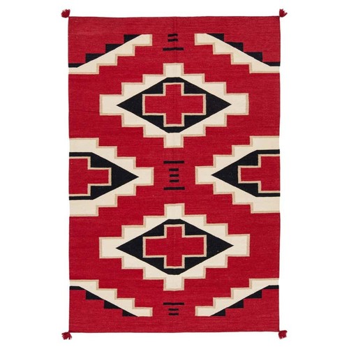 Tapis laine navajo kilim - en,