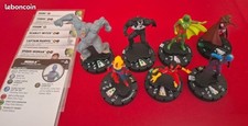 7 Figurines Heroclix Marvel de