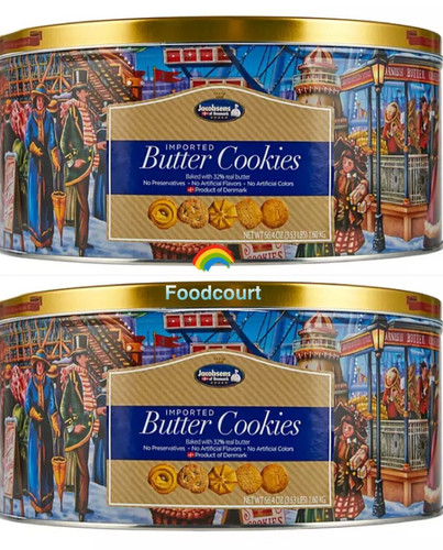 Tins jacobsens danish - danish, butter