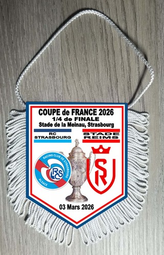 Fanion finale coupe de - 1/4,