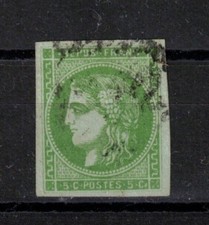 France Timbre Émission de Bordeaux N° 42Ba Oblitéré  - Scan R / V